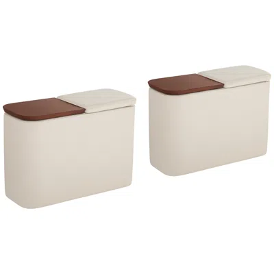 Benchmaster Corcoran 27 1/2" Wide Taupe Console Tables Set Of 2