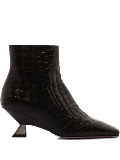 Benedetta Boroli 65mm Edna Boots In Brown