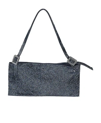 Benedetta Bruzziches Adjustable Shoulder Strap Single Shoulder Bag In Black