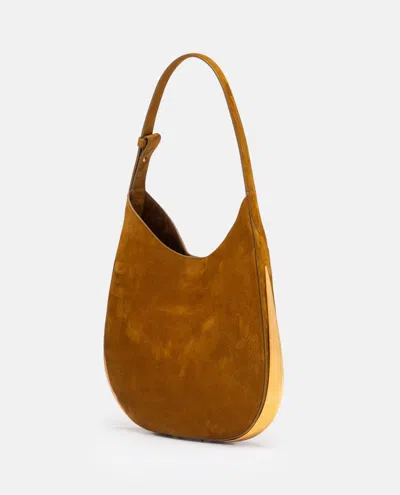 Benedetta Bruzziches Amalia Hobo Shoulder Bag In Brown