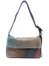 Benedetta Bruzziches Vitty La Mignon Shoulder Bag In Arancio/celeste