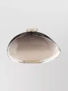 Benedetta Bruzziches Ariel Structured Clutch Bag With Crystal Embellishment In Multi