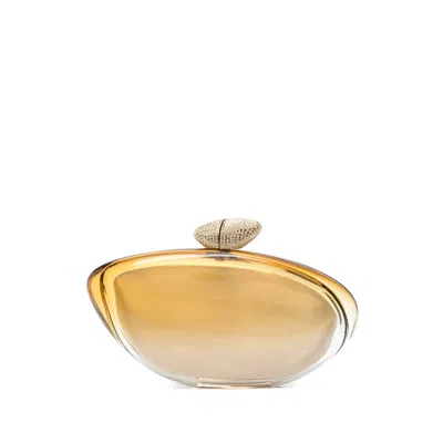 Benedetta Bruzziches Armonia Clutch In Gold