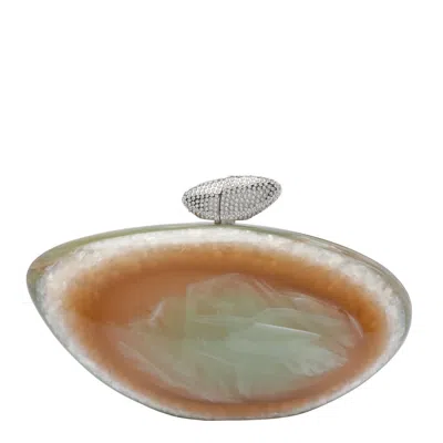 BENEDETTA BRUZZICHES ARMONIA TRANSPARENT HANDBAG
