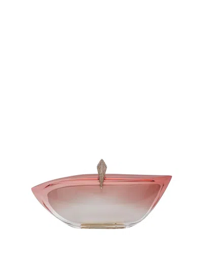 Benedetta Bruzziches Artemisia Clutch In Pink