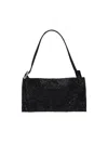 Benedetta Bruzziches Tasche Crystal-embellished Mini Bag In Black