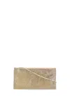 Benedetta Bruzziches Your Best Friend La Petite Crossbody Bags Pink In Gold