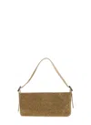 Benedetta Bruzziches Aluminum Mesh Bag In Gold