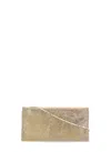 Benedetta Bruzziches Your Best Friend La Petite Crossbody Bags Pink In Gold
