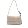Benedetta Bruzziches Vittissima Crystal-embellished Shoulder Bag In Gold