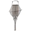 Benedetta Bruzziches Lumiere Mesh Crystal Top-handle Bag In Silver