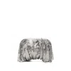 Benedetta Bruzziches Mini Chain-strap Clutch Bag In Silver