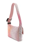 Benedetta Bruzziches Pink Adjustable Shoulder Strap Bag In Pink