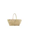 Benedetta Bruzziches Beige Calf Leather Bos Taurus Shoulder Women's Bag In Neutral