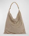 Benedetta Bruzziches Bella Ciao Rhinestone Shoulder Bag In Shine On You Crazy Diamond