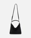 Benedetta Bruzziches Womens James Bond Jet Black Bella Ciao Mesh Shoulder Bag