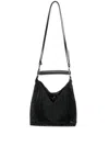 Benedetta Bruzziches Womens James Bond Jet Black Bella Ciao Mesh Shoulder Bag In Black