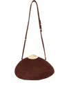 Benedetta Bruzziches Belle De Jour Ariel Shoulder Bag In Brown