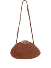 Benedetta Bruzziches Belle De Jour Logo Debossed Clutch Bag