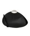 Benedetta Bruzziches Belle De Jour Ariel Leather Clutch Bag In Black