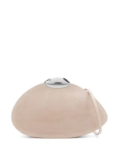 Benedetta Bruzziches Belle De Jour Clutch Bag In Beige