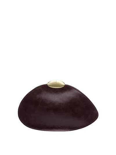 Benedetta Bruzziches Belle De Jour Clutch In Brown