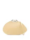 Benedetta Bruzziches Belle De Jour Crossbody Bag In Yellow Leather In Yellow