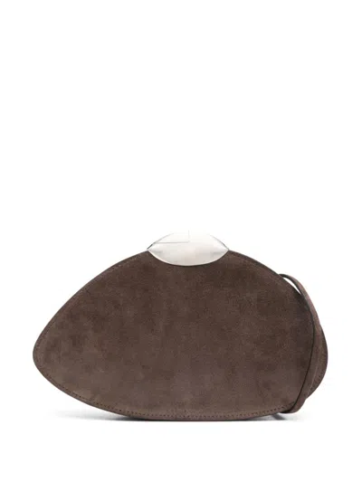 Benedetta Bruzziches Belle De Jour Shoulder Bag In Brown