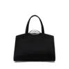 Benedetta Bruzziches Black Calf Hair Serena La Petite Handbag