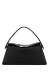 Benedetta Bruzziches Large Structured Leather Handbag With Top Handle In Black