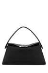 Benedetta Bruzziches Large Structured Leather Handbag With Top Handle In Black