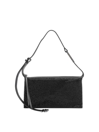 BENEDETTA BRUZZICHES BLACK SYSTER SHOULDER BAG