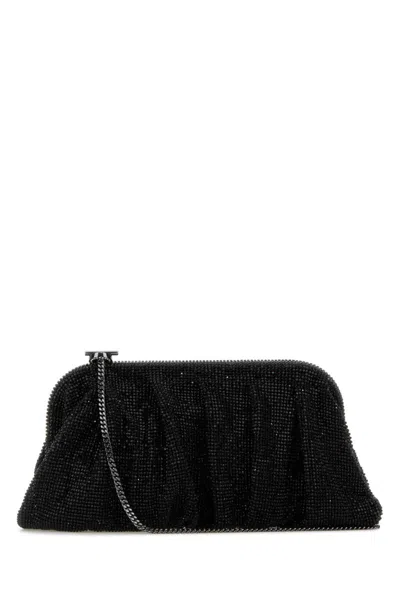 BENEDETTA BRUZZICHES BLACK VENUS CLUTCH