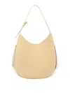 Benedetta Bruzziches Tote Bag With Adjustable Handle And Strap In Yellow