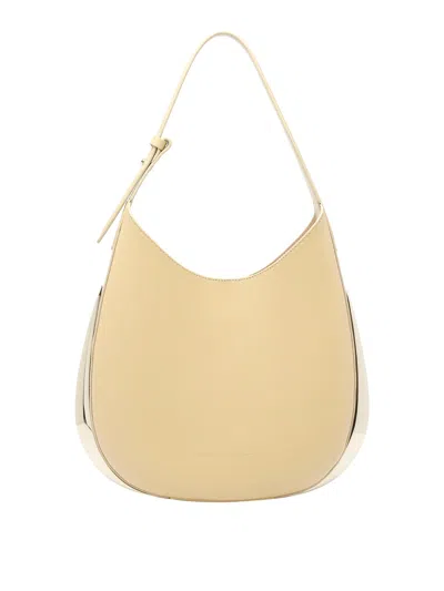 BENEDETTA BRUZZICHES YELLOW AMALIA HOBO BAG