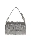 Benedetta Bruzziches Adjustable Chain Shoulder Bag Iris Mercury In Metallic