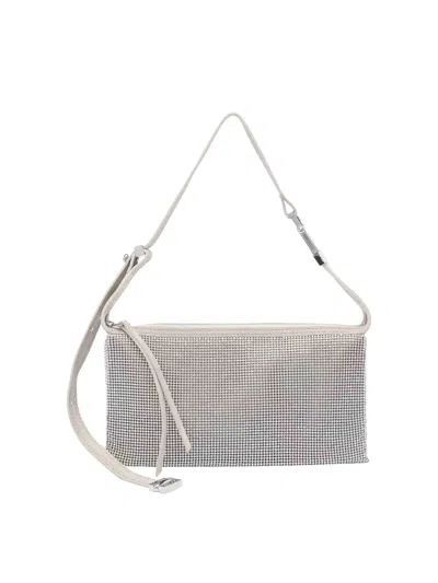 BENEDETTA BRUZZICHES SILVER SYSTER SHOULDER BAG