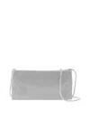 Benedetta Bruzziches Your Best Friend La Petite Pochette Bag In Silver