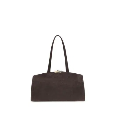 Benedetta Bruzziches Brown Calf Leather Bos Taurus Shoulder Bag