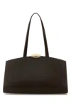 Benedetta Bruzziches Serena Clasp Shoulder Bag In Brown