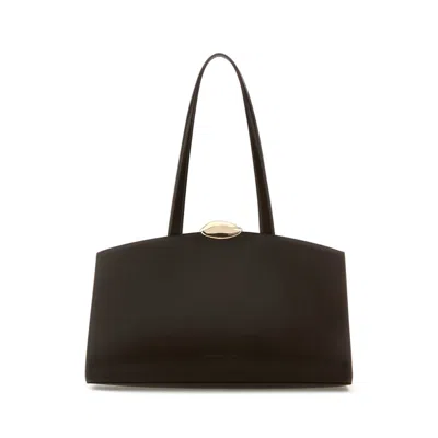 Benedetta Bruzziches Brown Leather Serena Shopping Bag