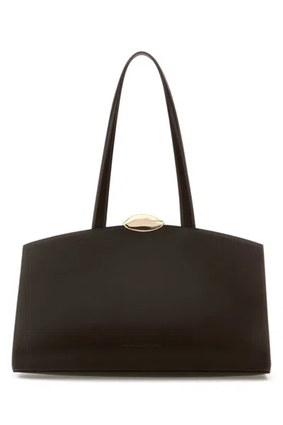 BENEDETTA BRUZZICHES BROWN SERENA TOTE