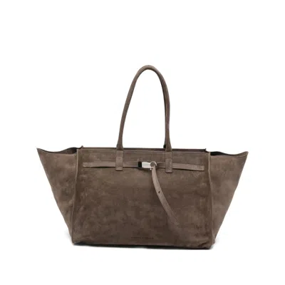 BENEDETTA BRUZZICHES BENEDETTA BRUZZICHES BROWN TOTE BAGS WOMEN