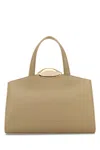 Benedetta Bruzziches Cappuccino Leather Serena La Petite Handbag In Brown