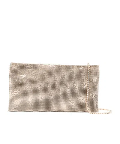 Benedetta Bruzziches Chain Shoulder Bag In Brown