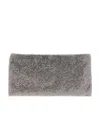 Benedetta Bruzziches La Petite Your Best Friend Chain Clutch In Gray