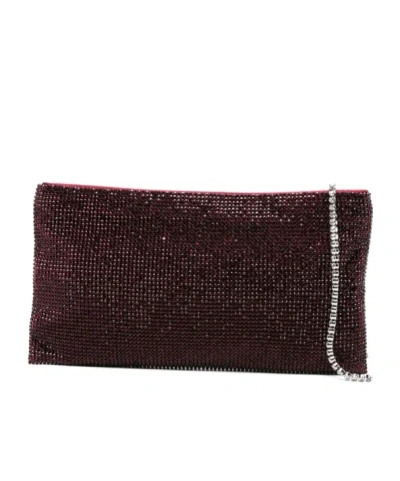 Benedetta Bruzziches Chain Shoulder Bag In Red