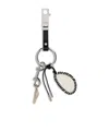 Benedetta Bruzziches Chatelaine Mirror Keychain In Multi