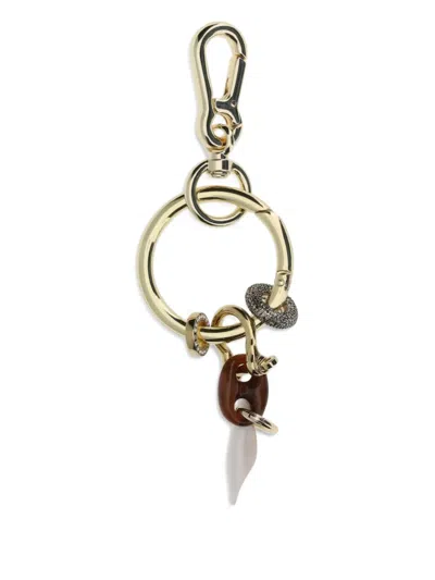 BENEDETTA BRUZZICHES CHATELAINE PETITE CHARM KEYRING