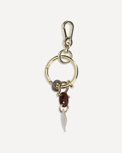 Benedetta Bruzziches Chatelaine Petite Keychain In Multi